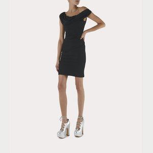 *NWT - Vivienne Westwood - GINNIE MINI PENCIL DRESS - Black - SZ S